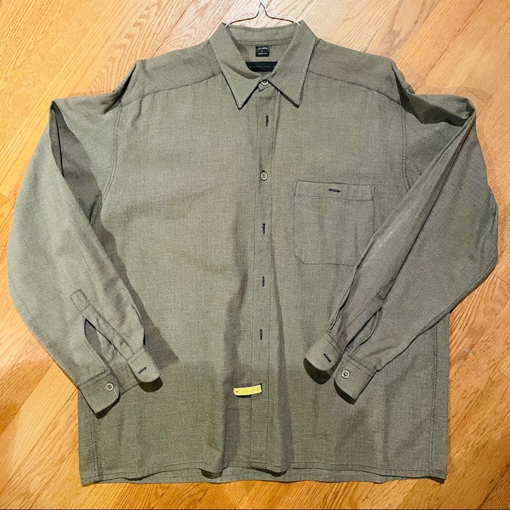 Metropolitan View Dress Shirt- Size L- EUC